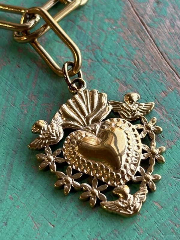 Angels Sacred Heart Bracelet