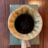 Handmade Pottery Pitcher (medium size neutral tone)