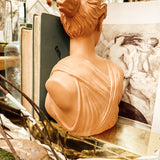 Terra cotta lady bust