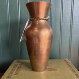 Brass Vase with Tassels