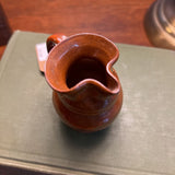 Petite stoneware pitcher