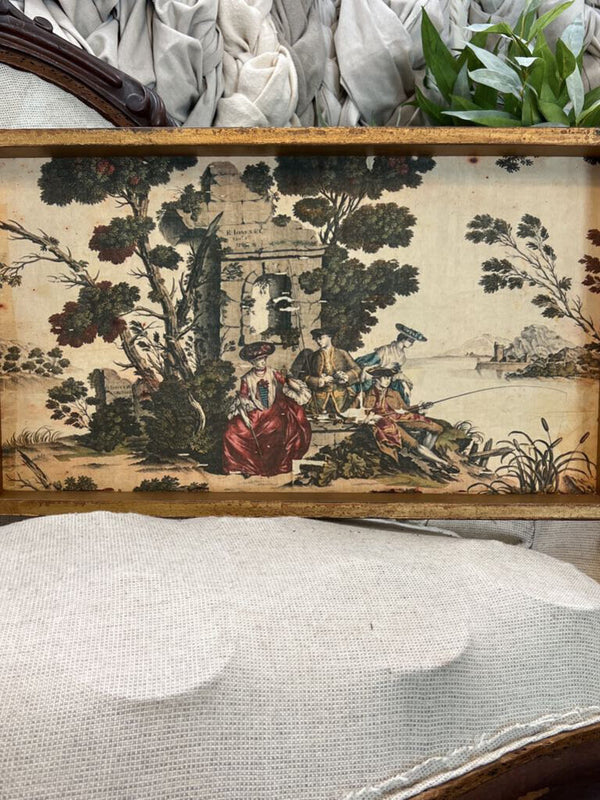 chinois print tray (small)