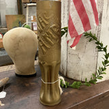 WWI Trench Art Vase - EVAC AMB-Co 12 #E640