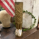 WWI Trench Art Vase - EVAC AMB-Co 12 #E640
