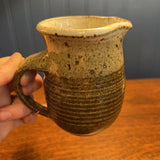 Handmade pottery pitcher / creamer