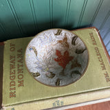 Vintage Brass Floral Trinket Catch All