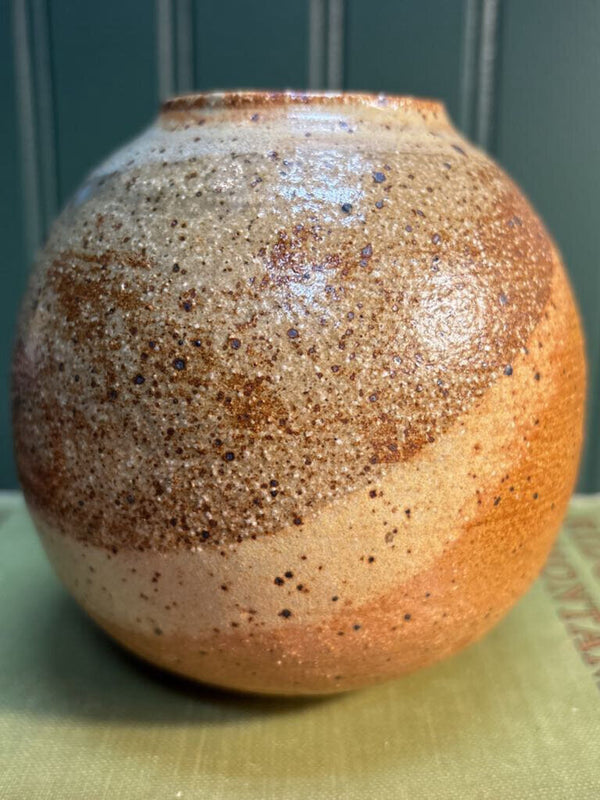 Earth Toned Handmade Chunky Pottery Vase