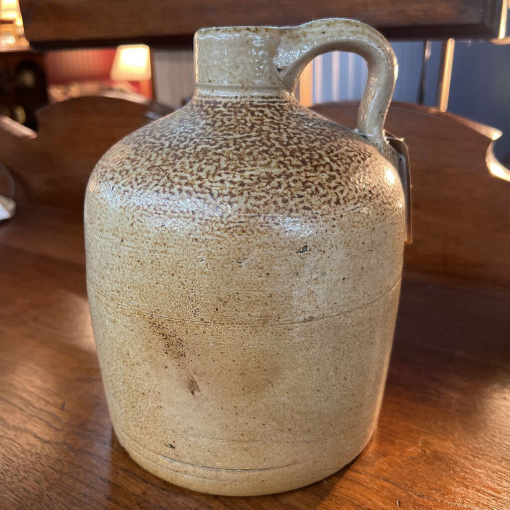 Salt glazed stoneware jug