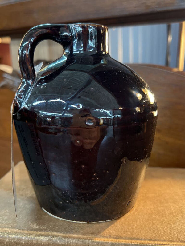 Brown glazed Stoneware Crock Jug - Small