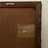 Antique Charles Brown Woman Portrait Oil Painting