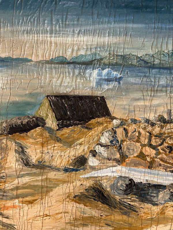 Antique Seascape Painting