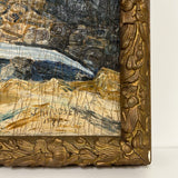 Antique Seascape Painting