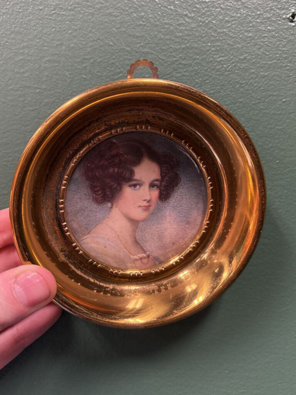 Portrait of Grafin Szchenyi-Seilern by M. M. Daffinger