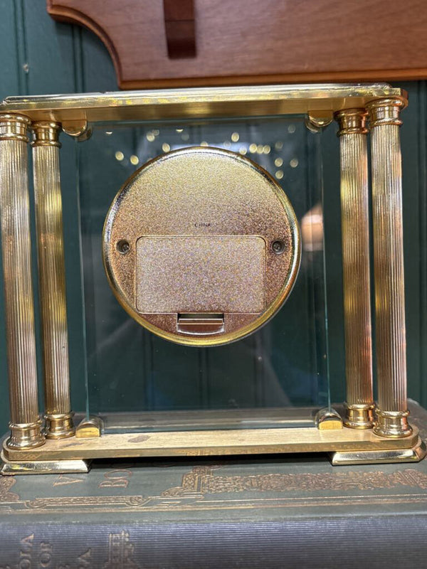 Brass Howard Miller Table Top Clock