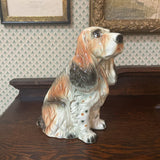 Vintage Japan Ceramic Spaniel