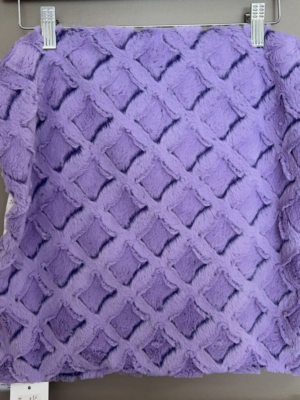 Pink and purple dog lovey
