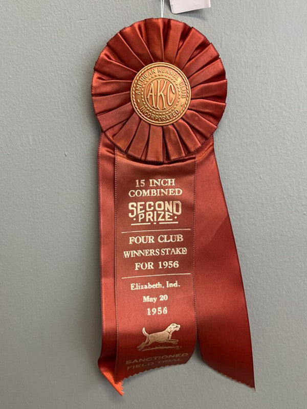 Four Club Second Prize Ribbon