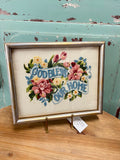 Good Bless Our Home Stitched Art