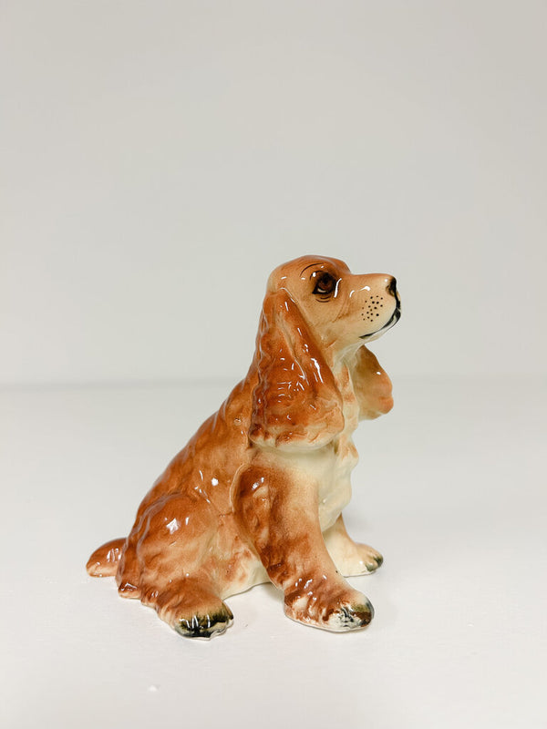 Vintage Napco Japan Ceramic Spaniel