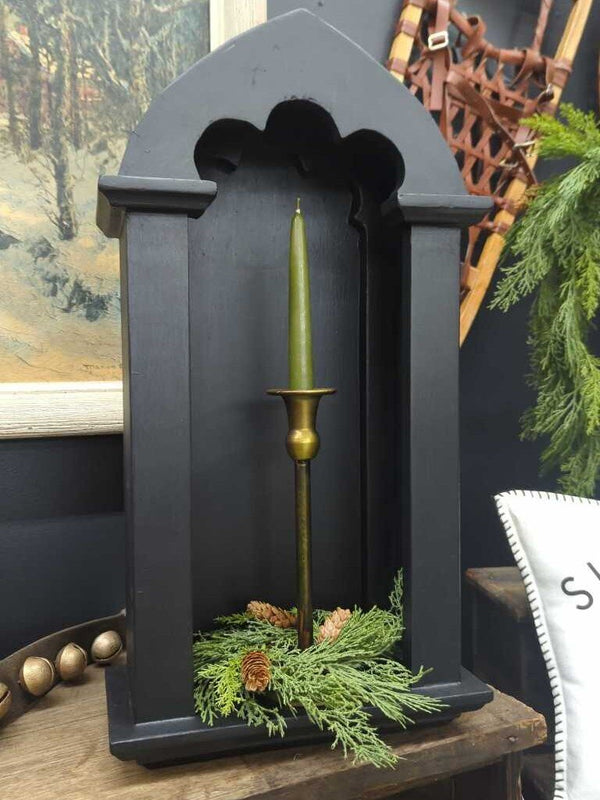 Wood niche/window shelf 23"H x 13"W