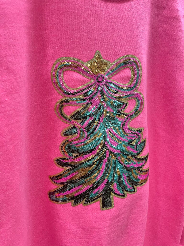 sparkle tree sweatshirt