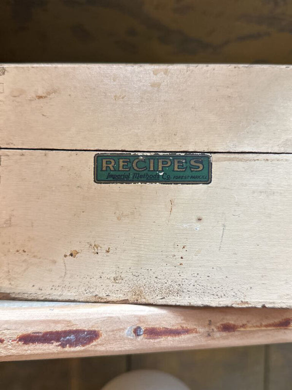 Recipe box