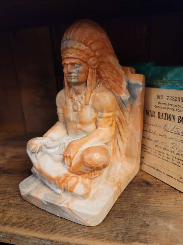 Vintage Indian bookend