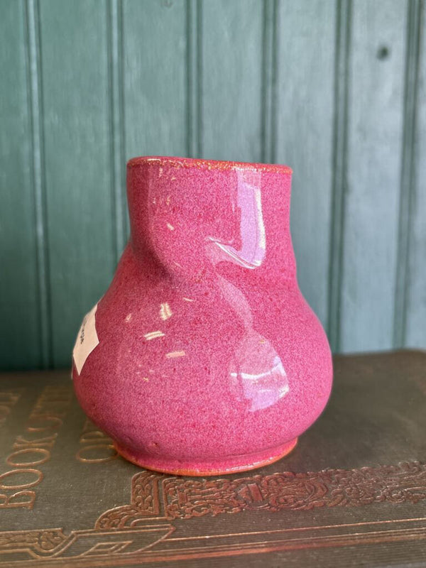 Handmade Pottery Vase - Purple Glaze #62