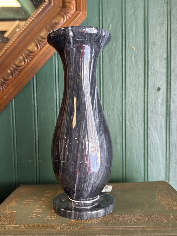 Black Marble Vase #76