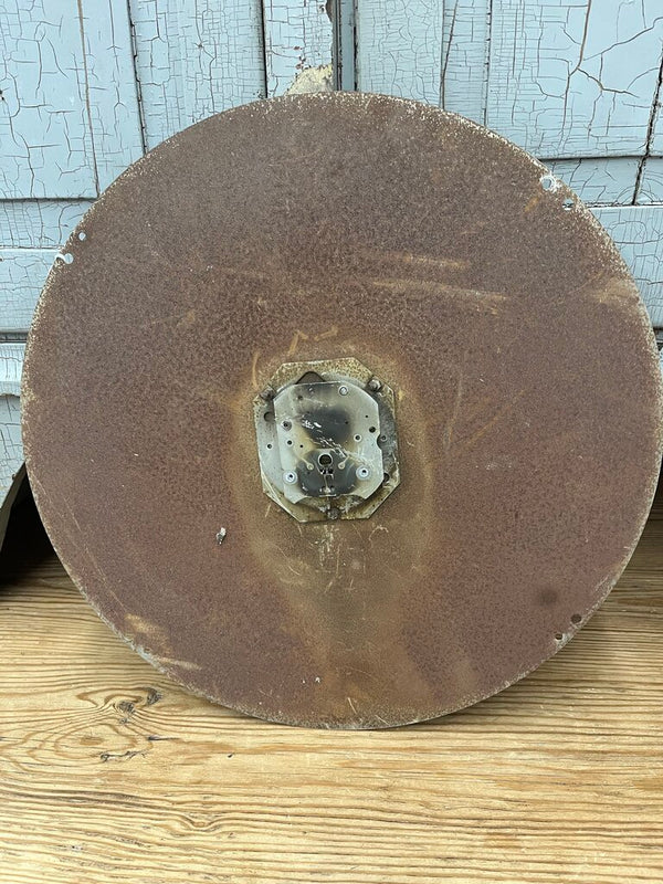 Rusty clock face