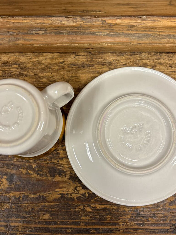 European Espresso Cup and Saucer