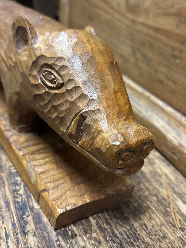 Wooden Pig