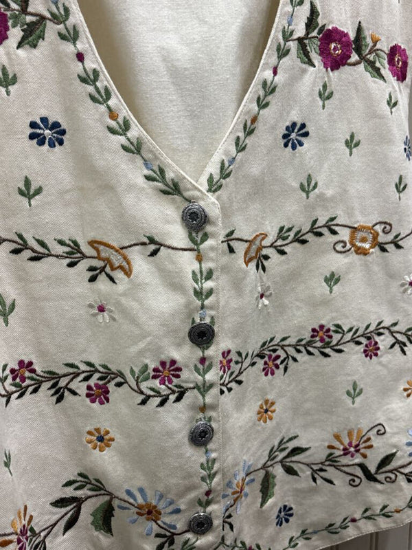 Ivy Embroidered Vest