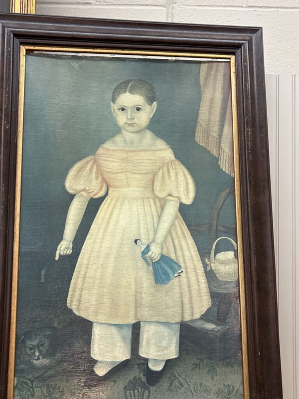 Old Time Girl Artwork