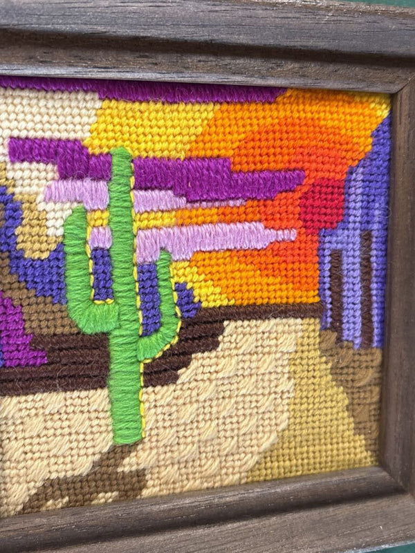 #349 Colorful Desert Cross Stitch