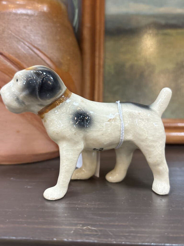 #360 Handmade Pottery Dog "Lucky"