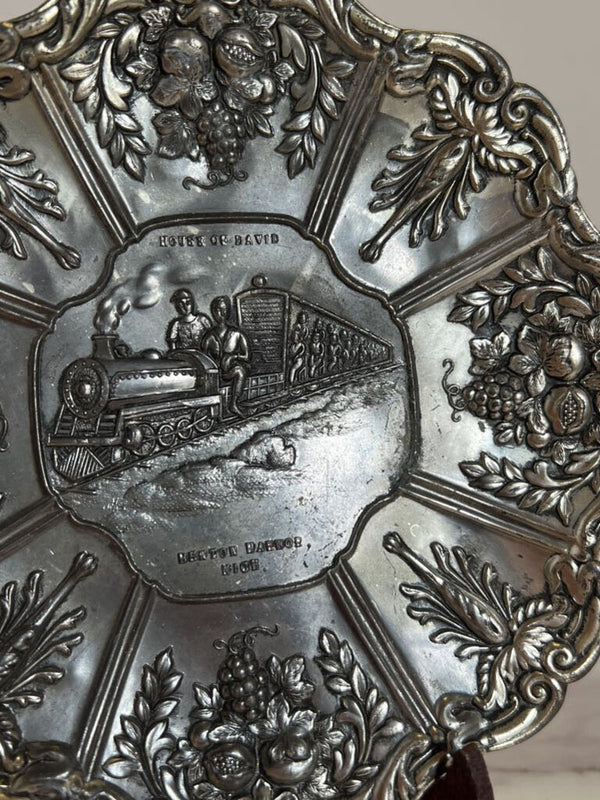 Benton Harbor, Michigan Silver Dish