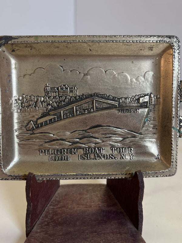Souvenir Metal Dish - Pigram Boat Tour NY