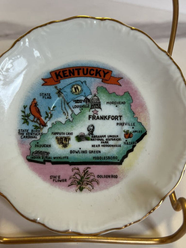 Petite Souvenir Dish - Kentucky