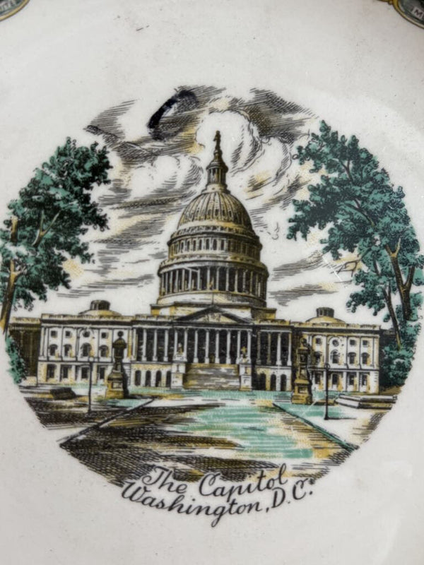 Souvenir Dessert Plate - Washington DC