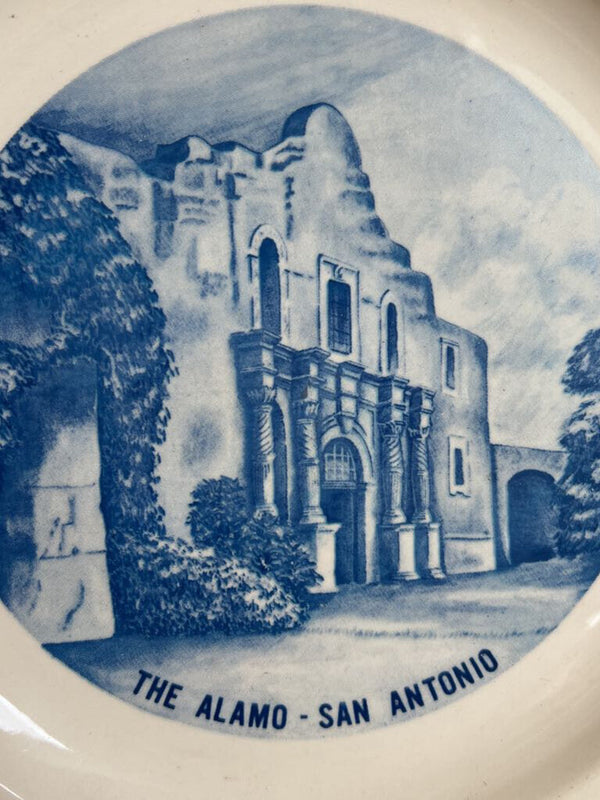 Souvenir Plate - The Alamo San Antonio