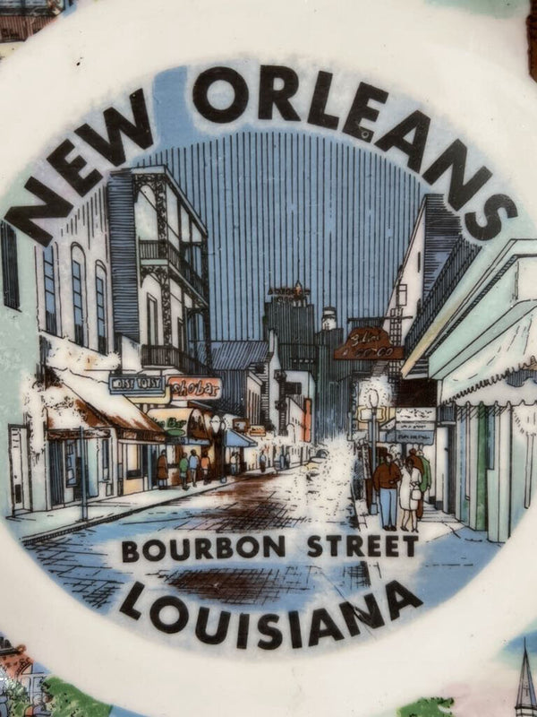 Souvenir Plate - New Orleans LA