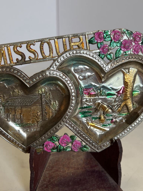 Missouri Double Heart Ashtray