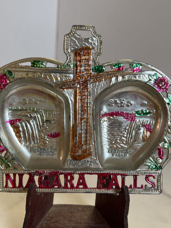 Niagara Falls Crown Shaped Dish