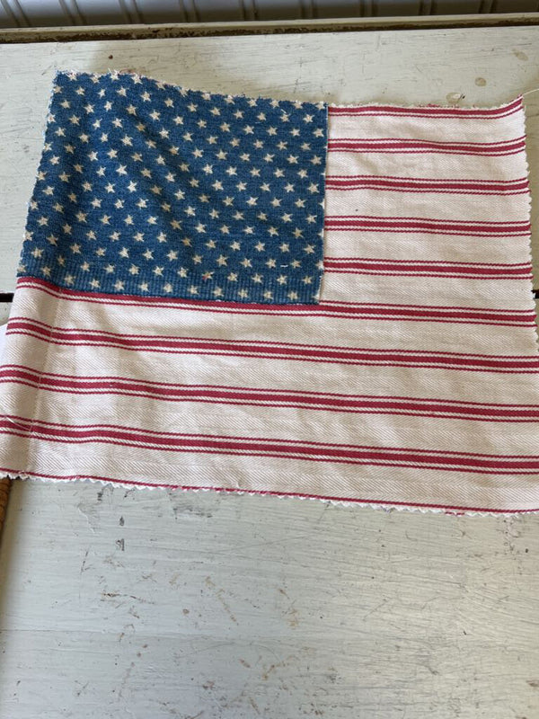 scrap fabric flag