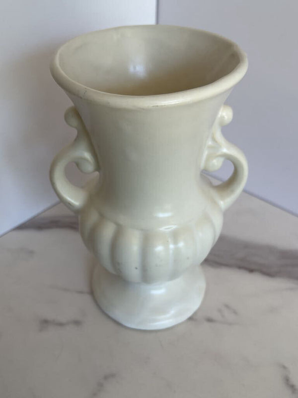 white vase