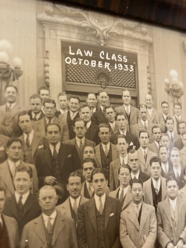 law class 1933 yard long photo