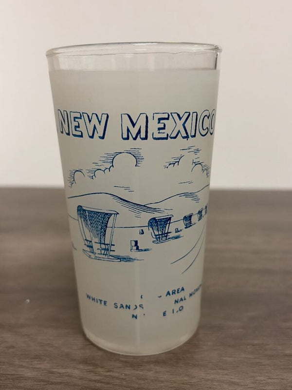 White Sands, New Mexico Souvenir Glass