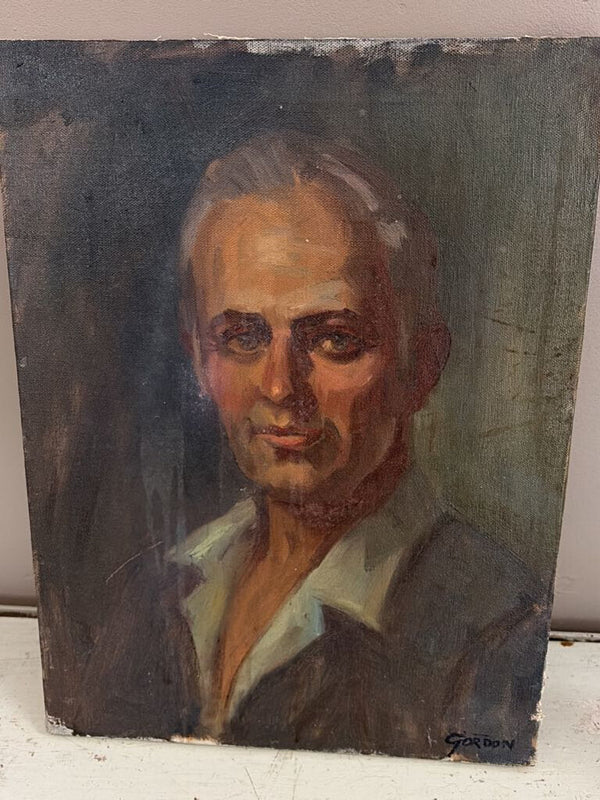 portrait painting on canvas