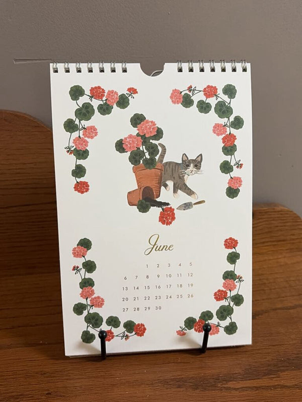 2027 Garden Study Kitchen Calendar (6x9)